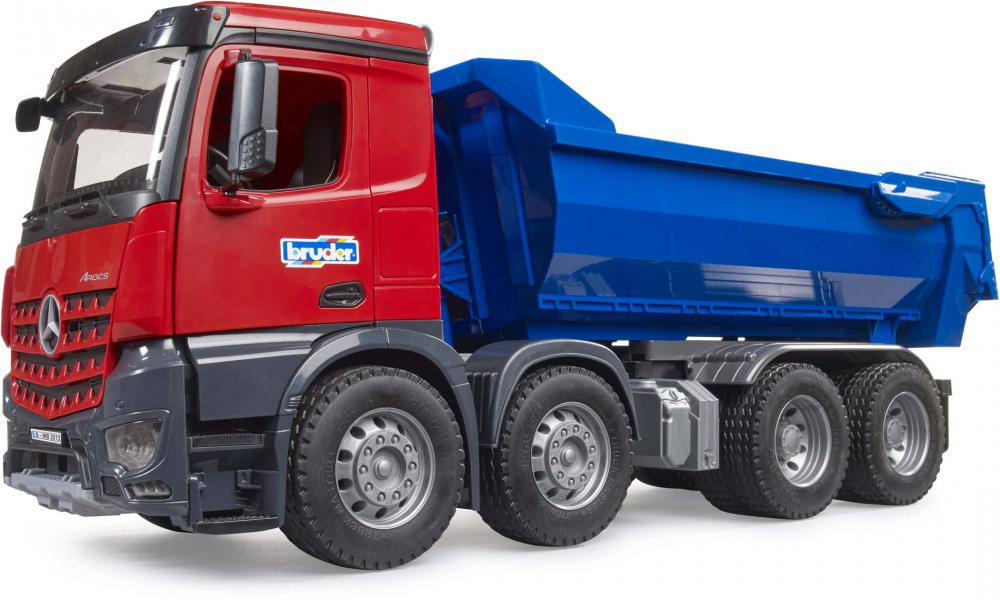 Bruder Spielfahrzeug Baustelle LKW MB Arocs Halfpipe Kipp-LKW 03621