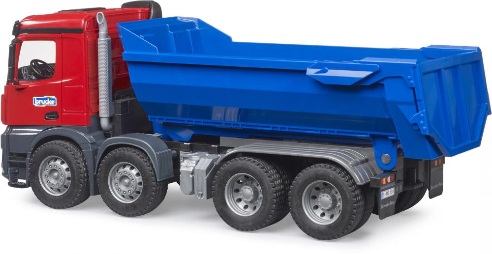 Bruder Spielfahrzeug Baustelle LKW MB Arocs Halfpipe Kipp-LKW 03621