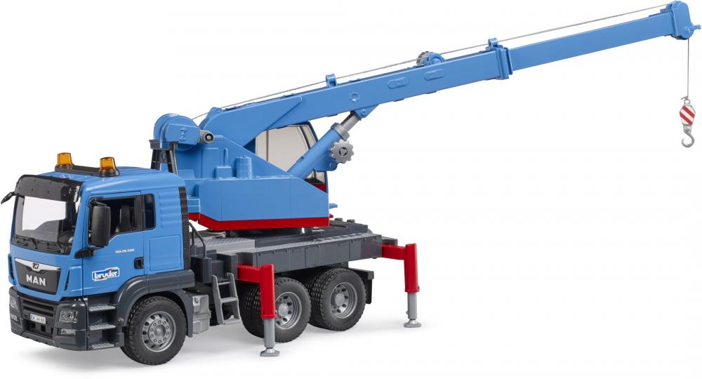 Bruder Spielfahrzeug Baustelle LKW MAN TGS Kran-LKW 03771