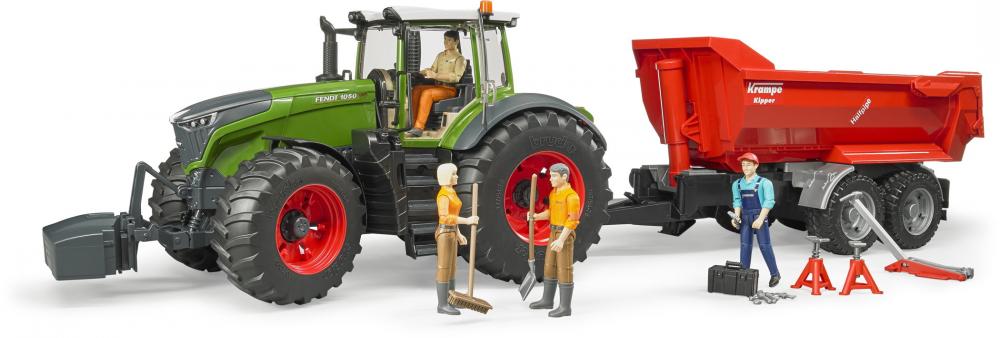 Bruder Spielfahrzeug Landwirtschaft Traktor Fendt 1050 Vario Mechaniker Werkstattausstattung 04041