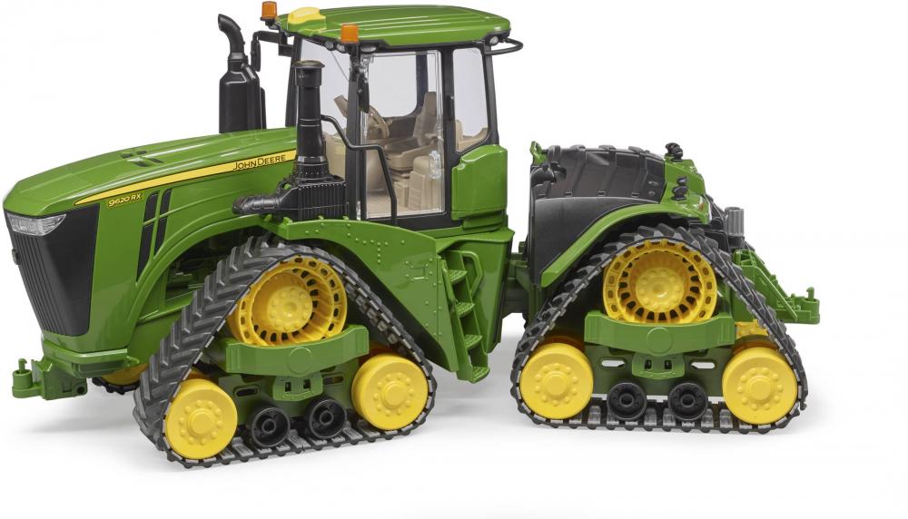 Bruder Spielfahrzeug Landwirtschaft Traktor John Deere 9620RX mit Raupenlaufwerk 04055