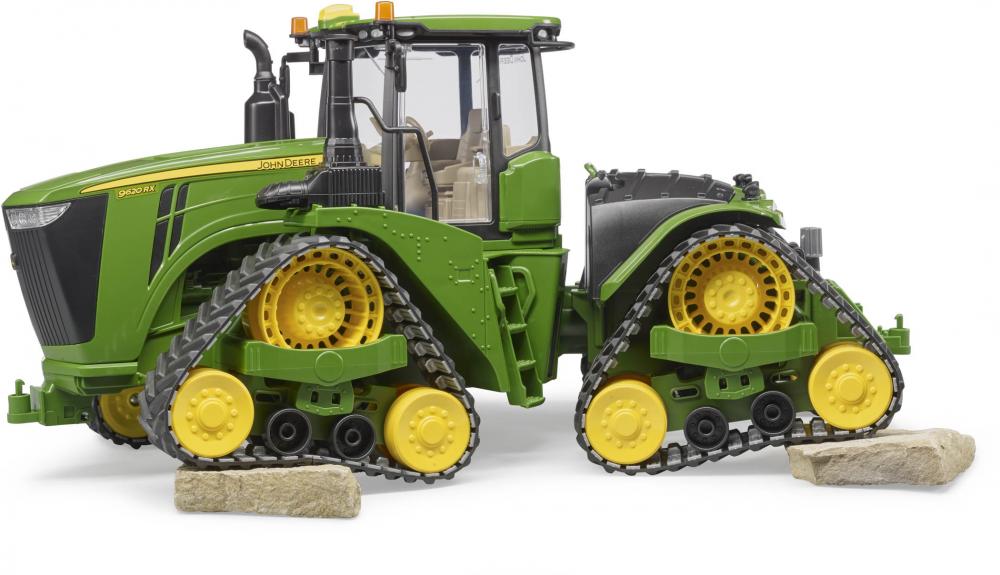 Bruder Spielfahrzeug Landwirtschaft Traktor John Deere 9620RX mit Raupenlaufwerk 04055