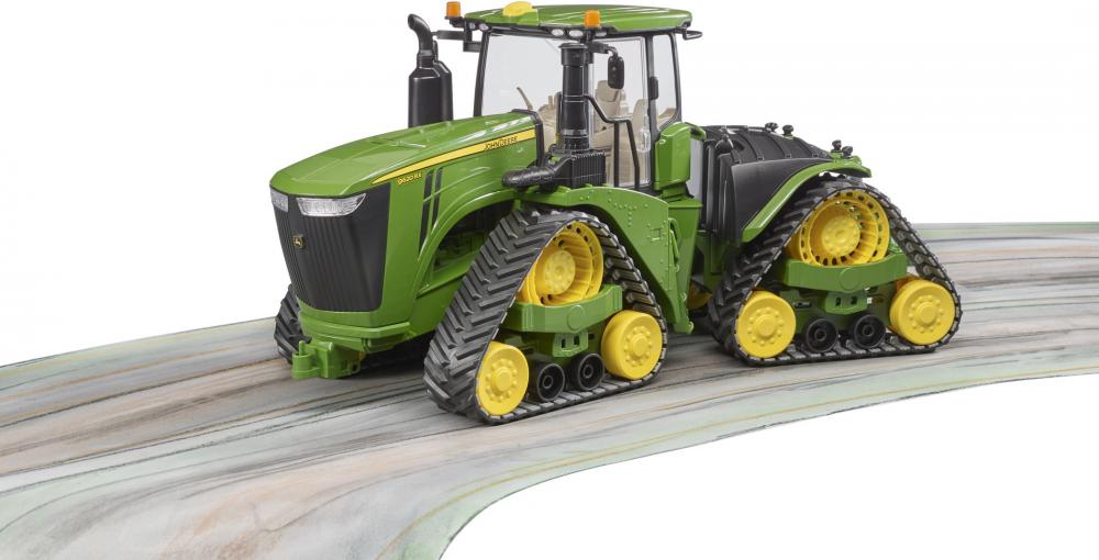 Bruder Spielfahrzeug Landwirtschaft Traktor John Deere 9620RX mit Raupenlaufwerk 04055