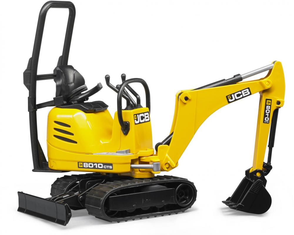 Bruder Spielfahrzeug Baustelle bworld JCB Mikrobagger 8010CTS 62003