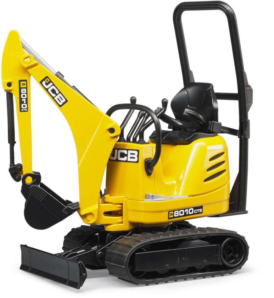 Bruder Spielfahrzeug Baustelle bworld JCB Mikrobagger 8010CTS 62003