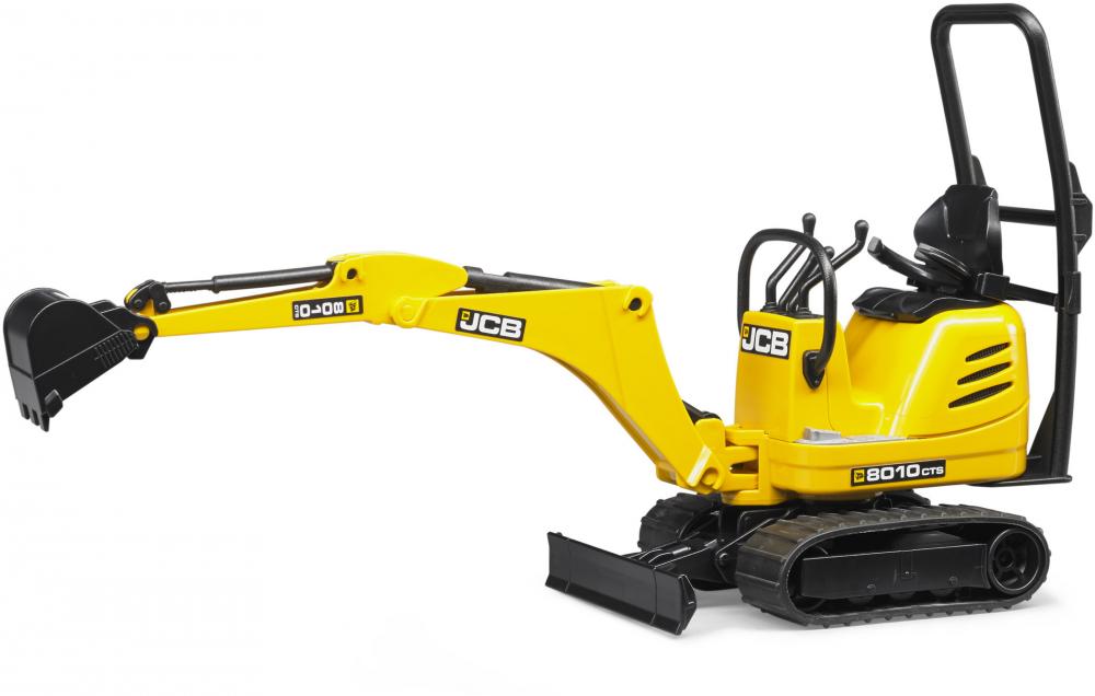 Bruder Spielfahrzeug Baustelle bworld JCB Mikrobagger 8010CTS 62003