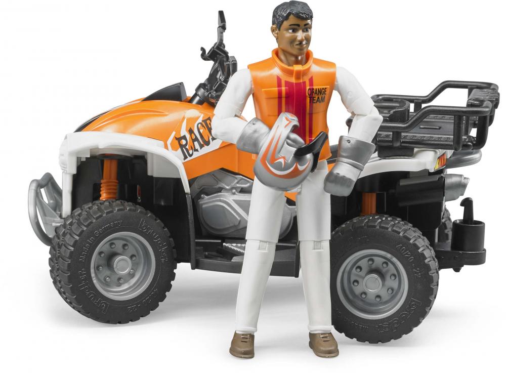 Bruder Spielfiguren Set bworld Freizeit bworld Quad mit Fahrer 63000