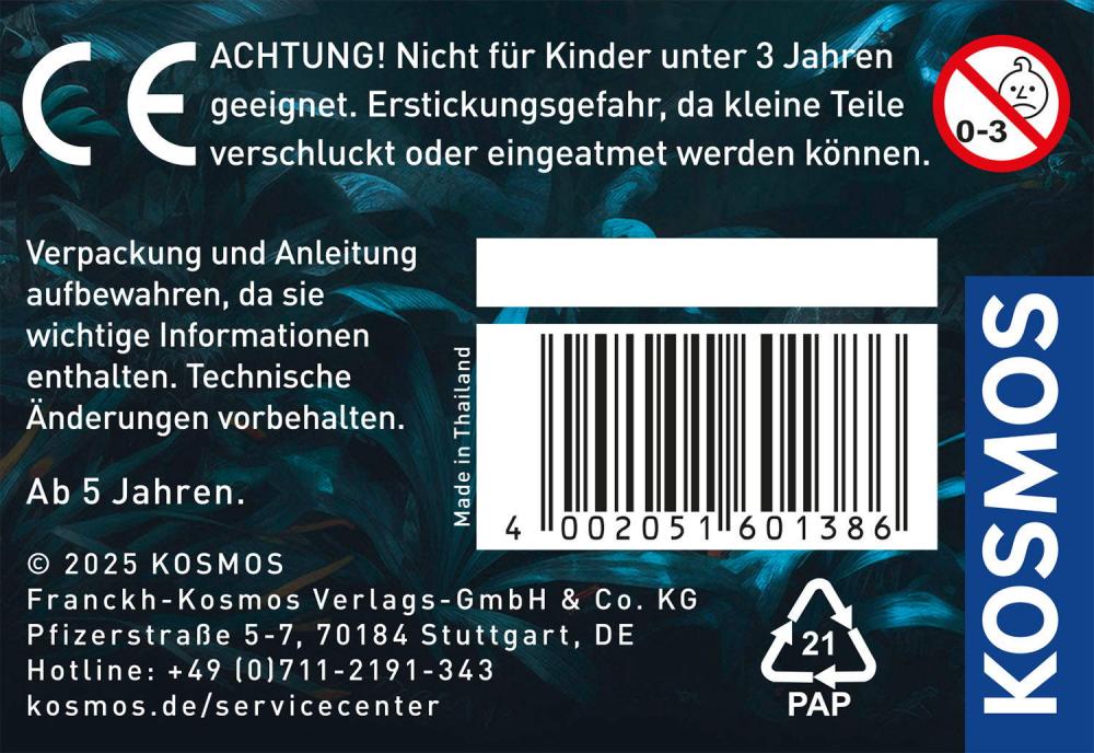 Kosmos Experimentieren Ausgrabung Nachtleuchtender Dino 601386