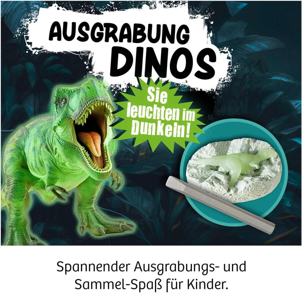 Kosmos Experimentieren Ausgrabung Nachtleuchtender Dino 601386