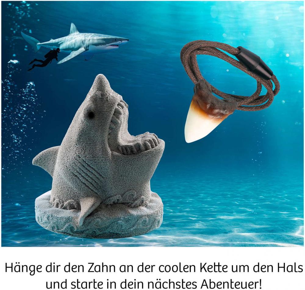 Kosmos Experimentieren Ausgrabung Hai-Zahn EINZEL 601454