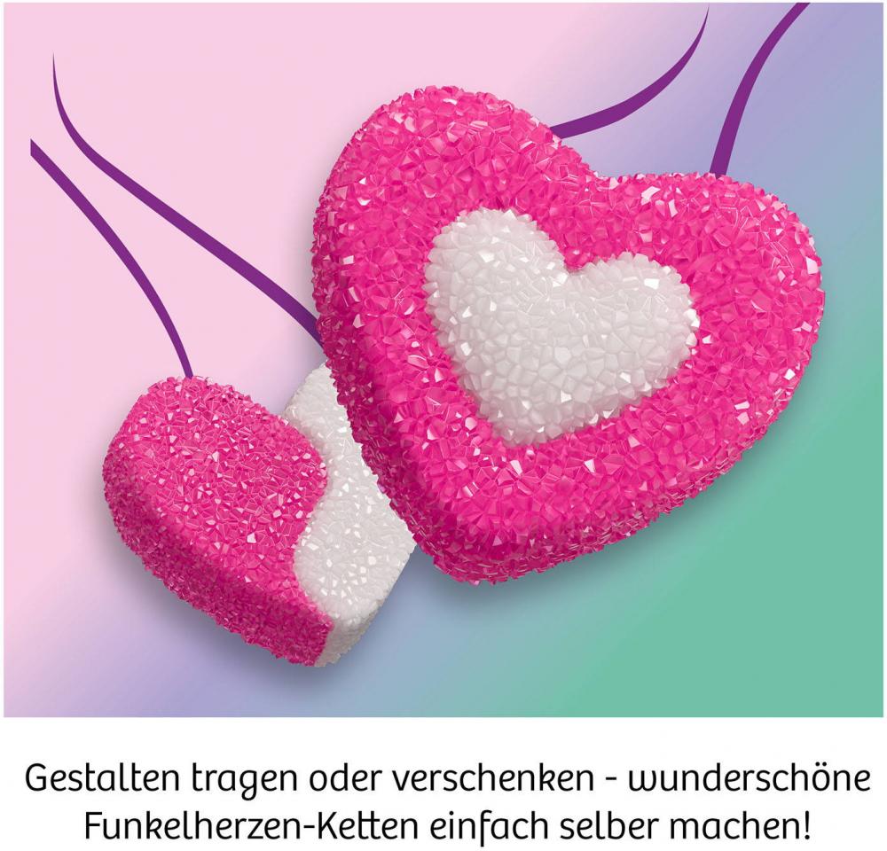 Kosmos Spielzeug Kreativität Basteln Funkel-Herzen EINZEL 601461