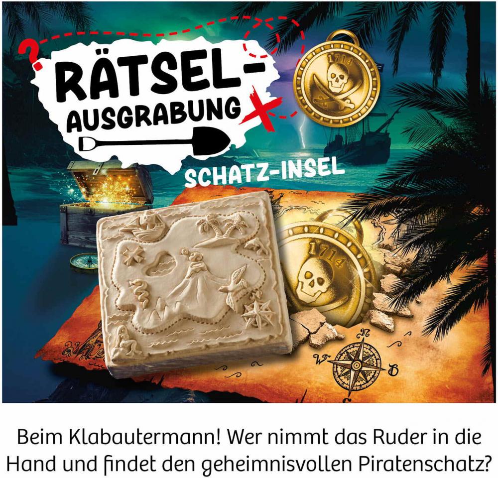Kosmos Experimentieren Ausgrabung Rätselausgrabung Schatzinsel EINZEL 601478