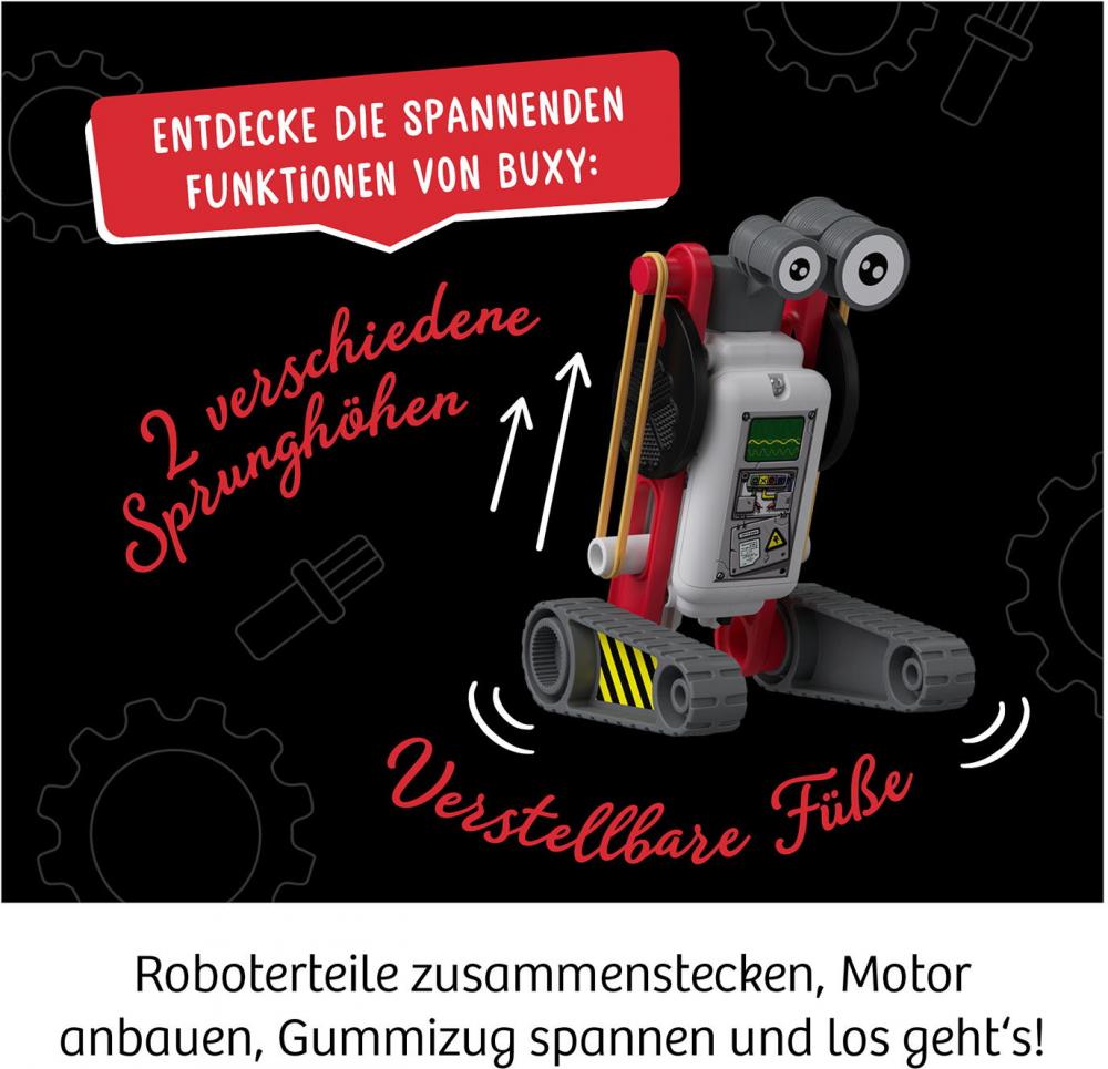 Kosmos Experimentieren Roboter & Programmieren ReBotz Buxy der Jumping-Bot 601867