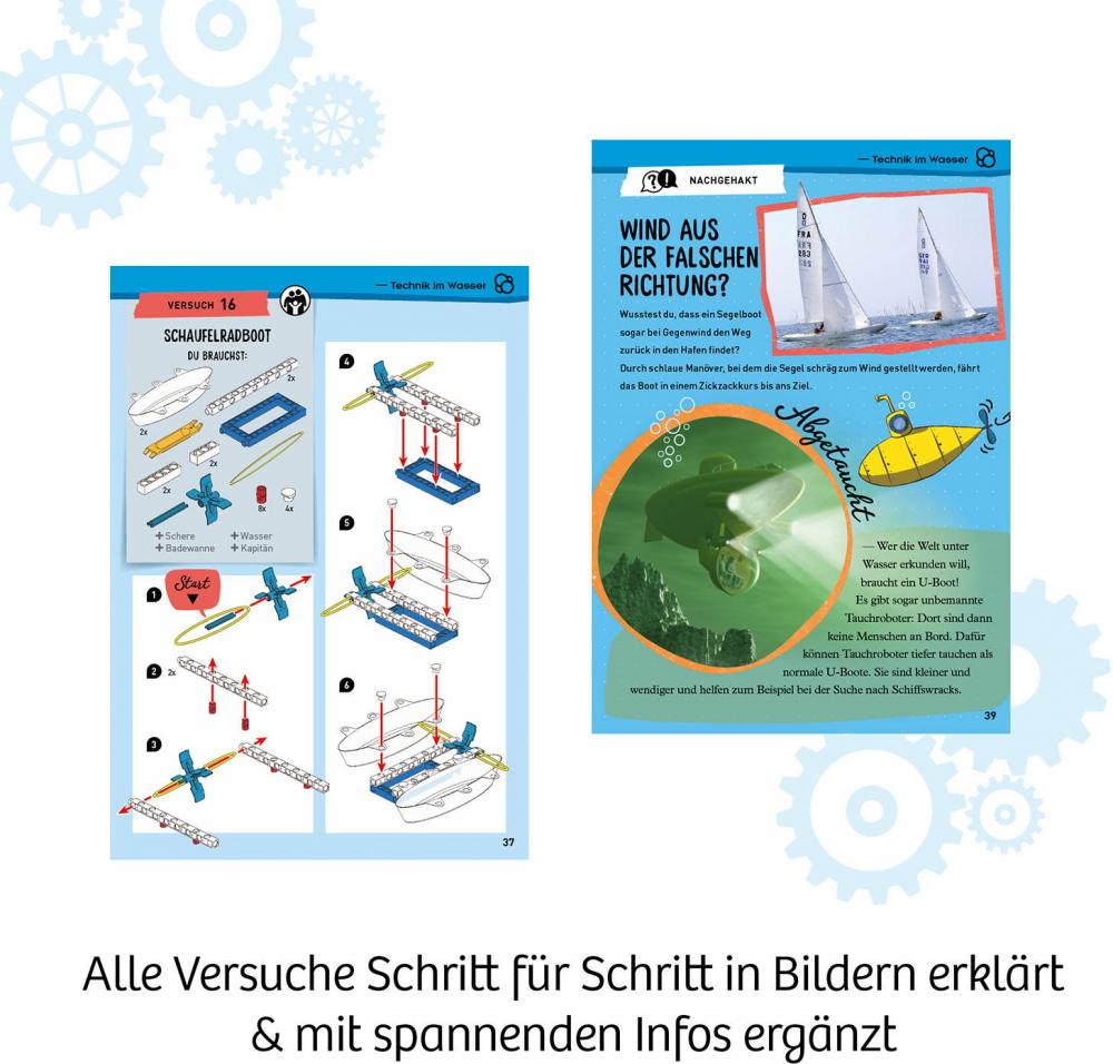 Kosmos Erstes Lernen Mein erster Experimentierkasten Technik 602291