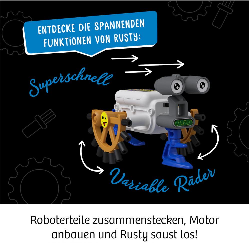 Kosmos Experimentieren Roboter & Programmieren ReBotz Rusty der Crawling-Bot 602574