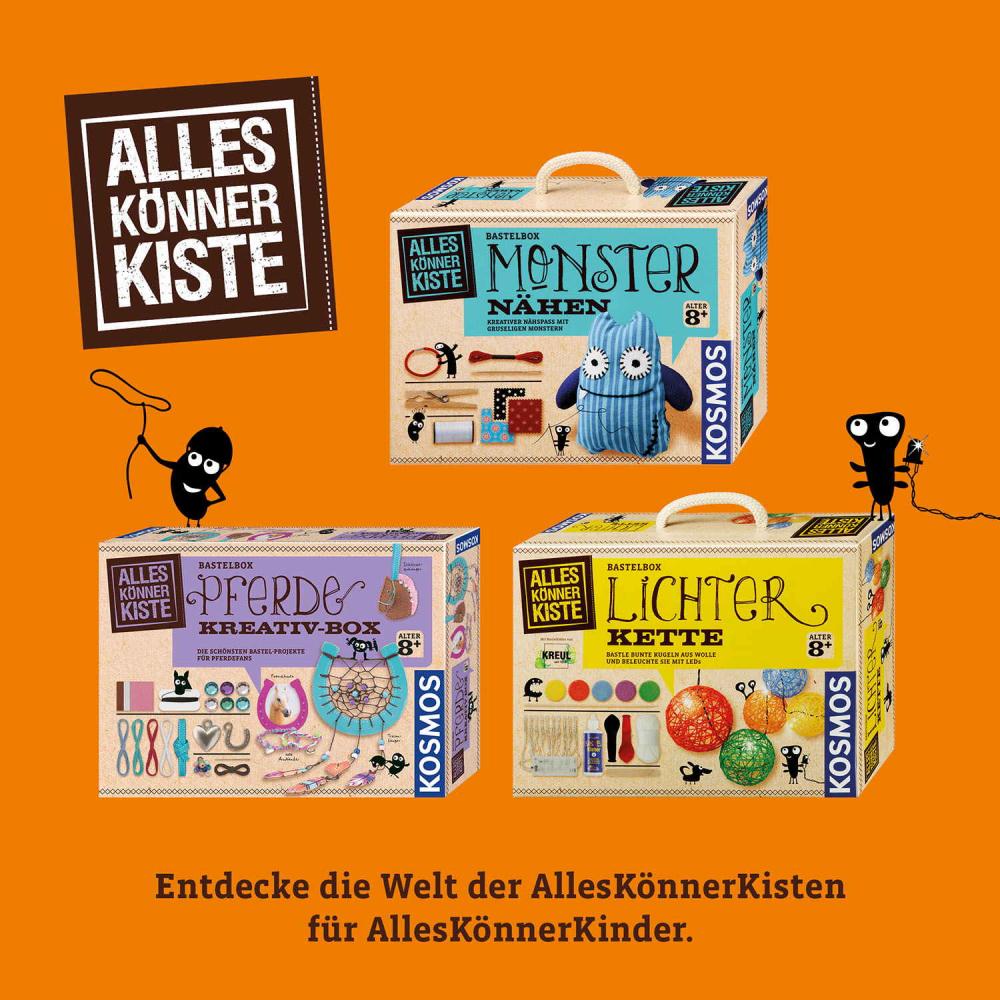 Kosmos Spielzeug Kreativität Basteln Namensbänder wickeln 604455