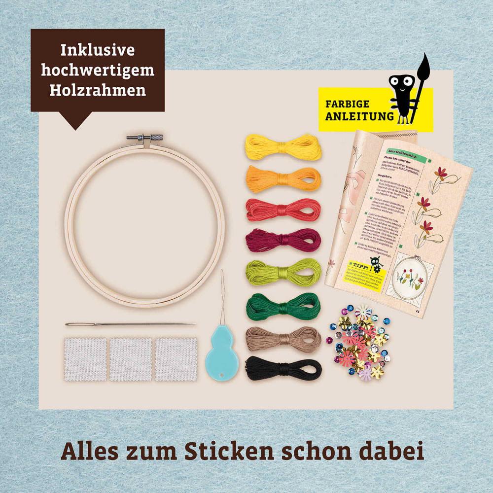 Kosmos Spielzeug Kreativität Basteln Sticken Kreativ-Set 604691