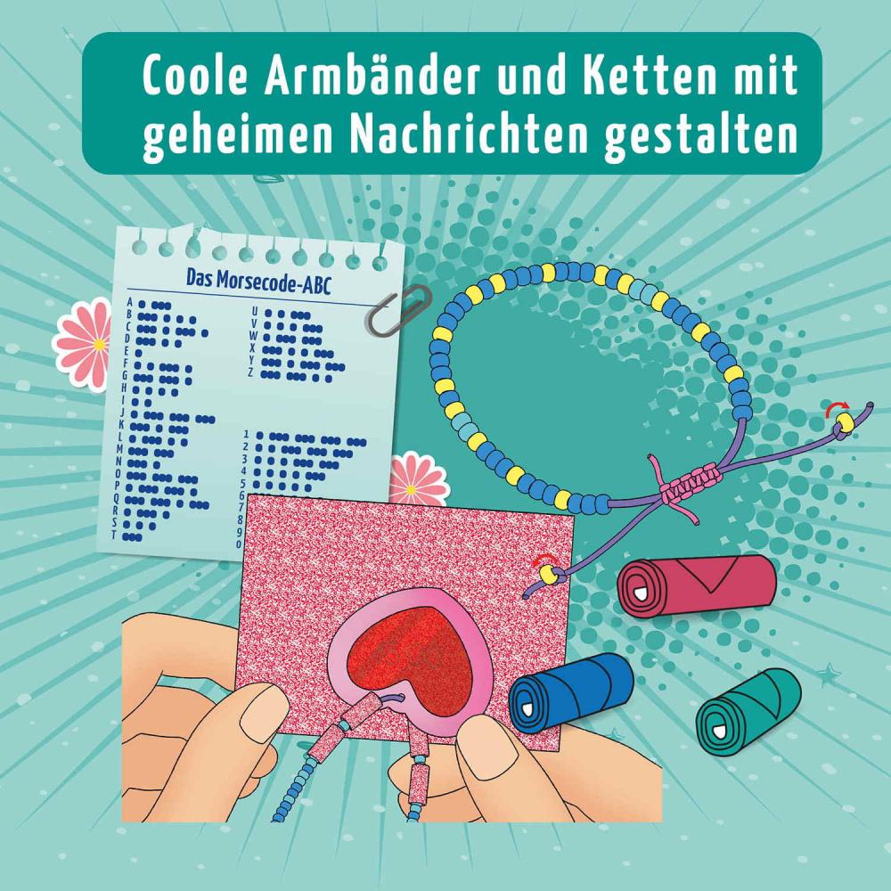 Kosmos Spielzeug Kreativität Basteln Die drei !!! Geheim-Schmuck 605698