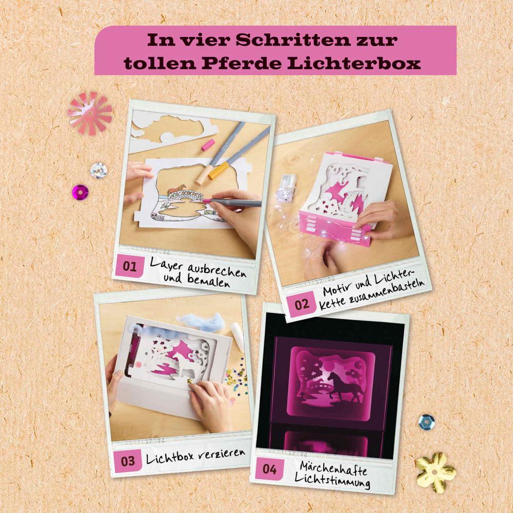 Kosmos Spielzeug Kreativität Basteln Horse Dream Lichtbox 605728