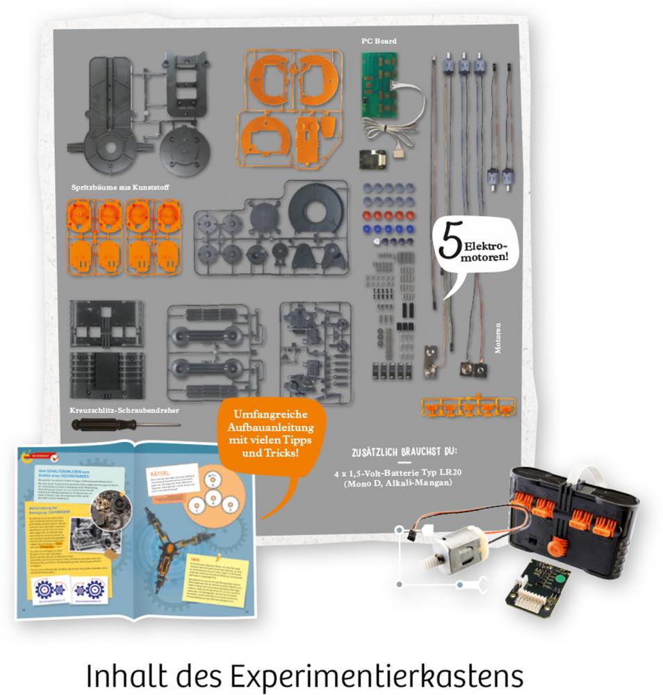 Kosmos Experimentieren Physik Roboter-Arm 620028