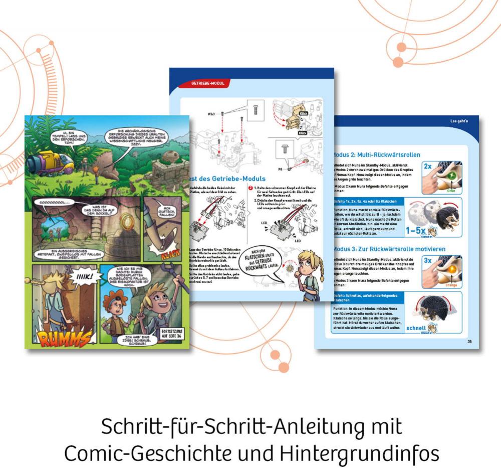 Kosmos Experimentieren Roboter & Programmieren Nuna - Dein Igel-Roboter 620066
