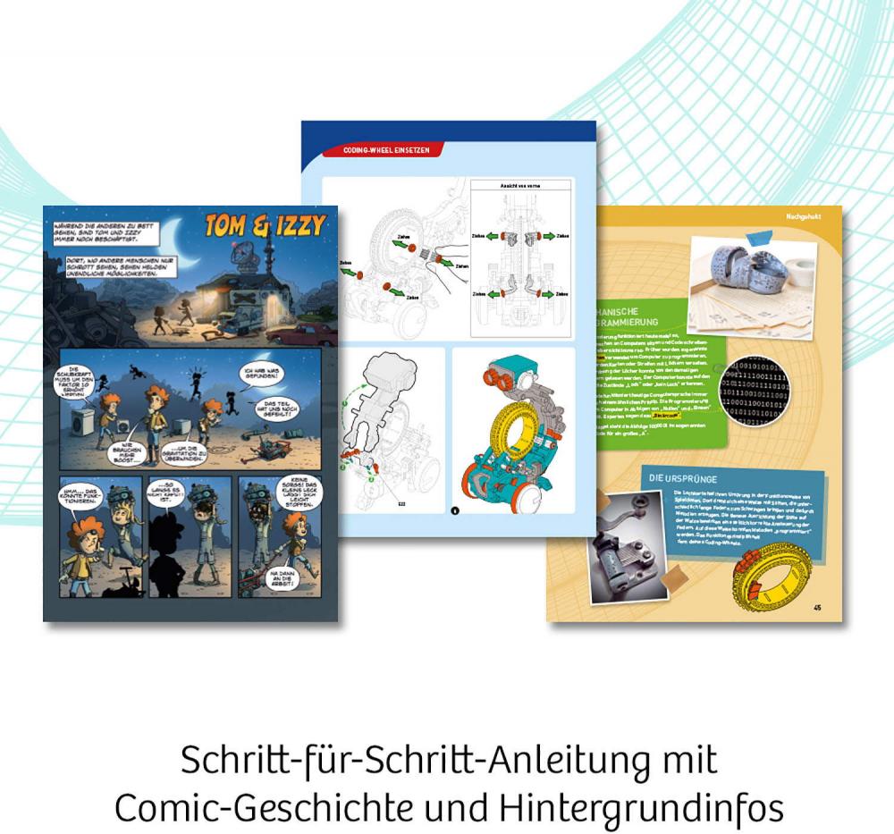 Kosmos Experimentieren Roboter & Programmieren Codix - Dein mechanischer Coding-Roboter 620646