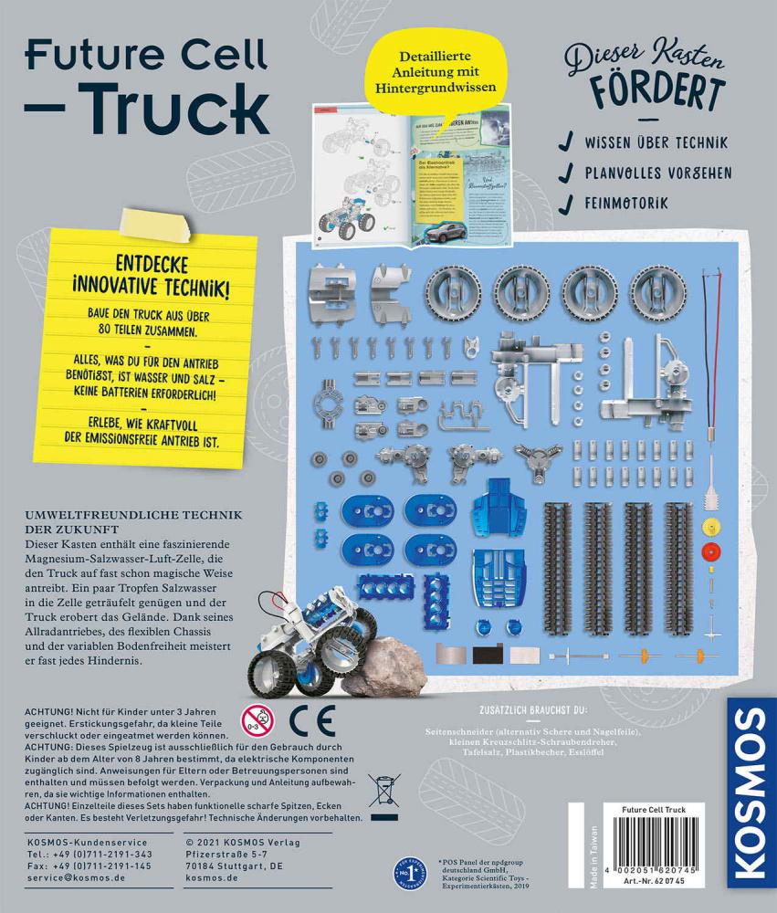 Kosmos Experimentieren Physik Future Cell-Truck 620745