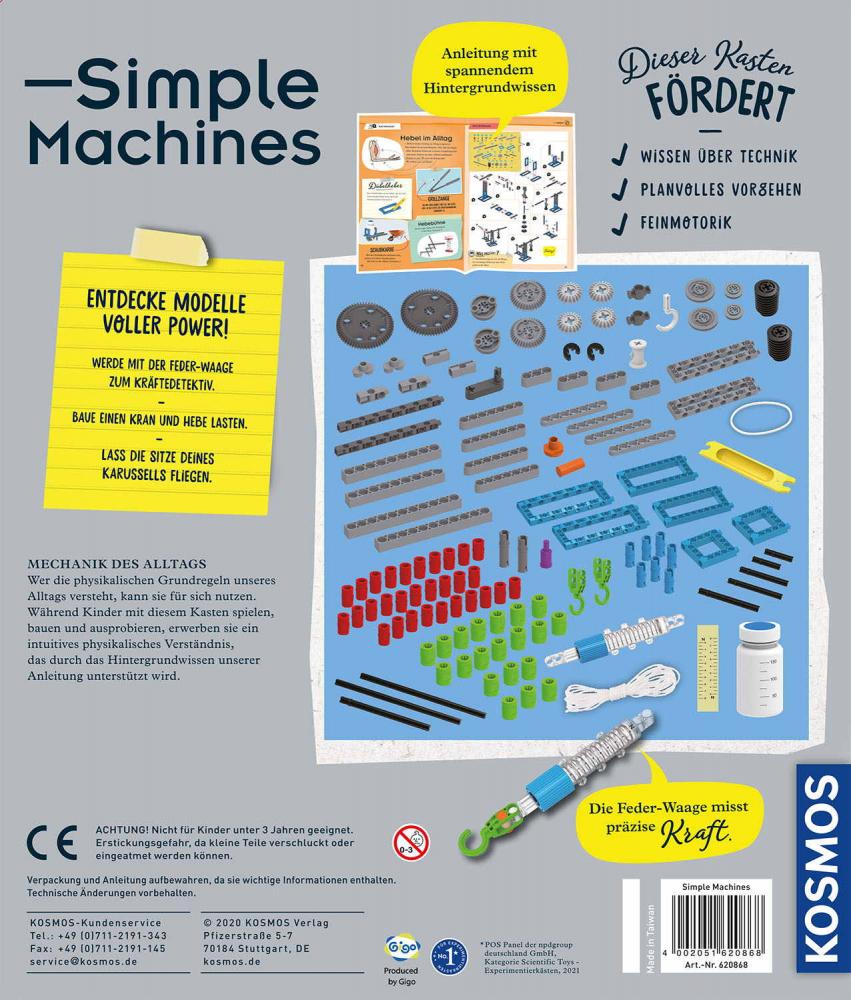 Kosmos Experimentieren Physik Simple Machines 620868