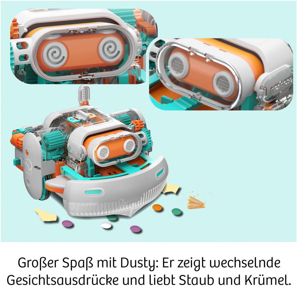 Kosmos Experimentieren Roboter Dusty - Dein saugstarker Robo-Helfer 621322