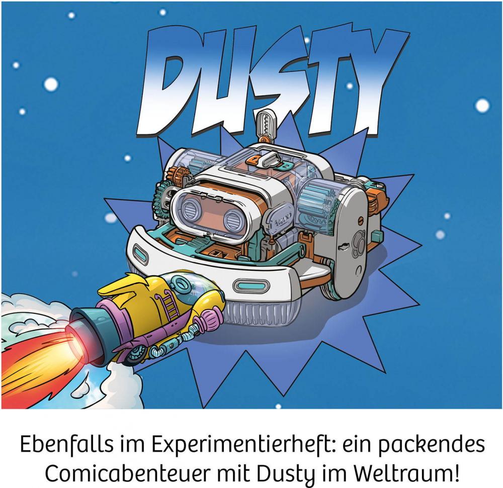 Kosmos Experimentieren Roboter Dusty - Dein saugstarker Robo-Helfer 621322