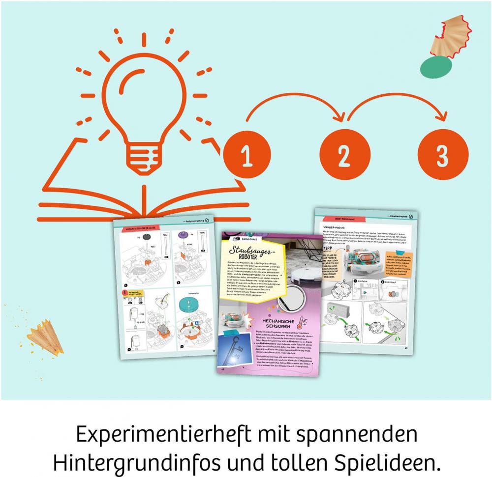 Kosmos Experimentieren Roboter Dusty - Dein saugstarker Robo-Helfer 621322