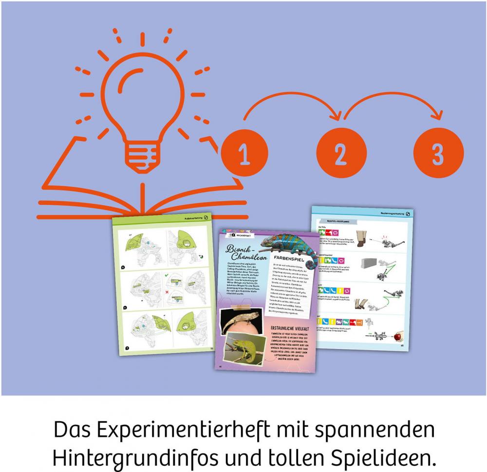 Kosmos Experimentieren Roboter & Programmieren Carl - Das Chamäleon 621391