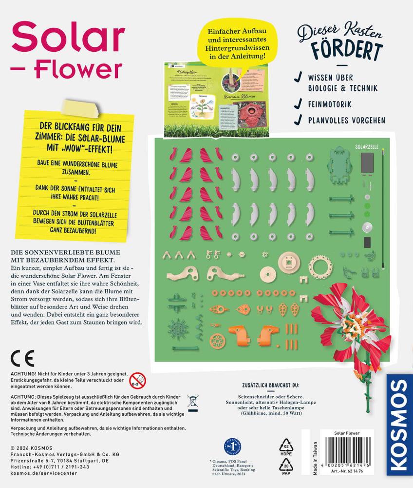 Kosmos Experimentieren Physik Solar-Flower 621476