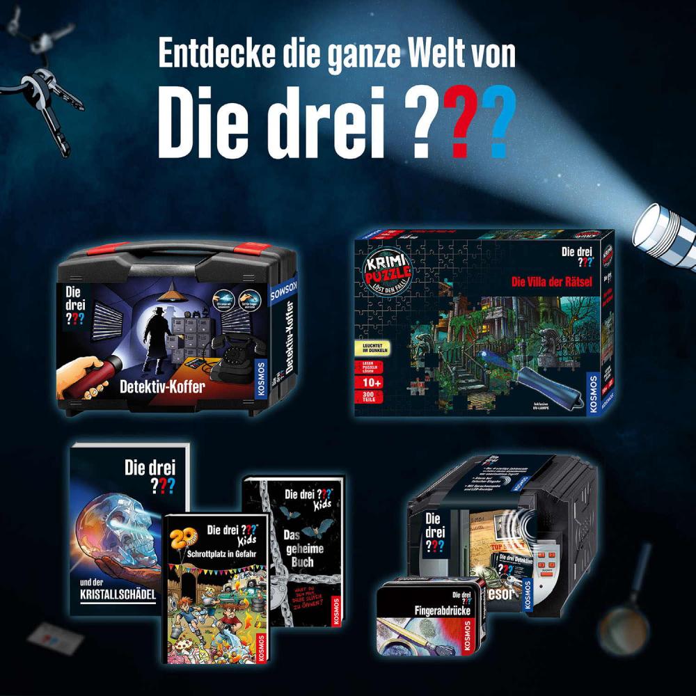 Kosmos Spielzeug Rollenspiel Detektiv Die drei ??? Alarm-Handschellen 632625