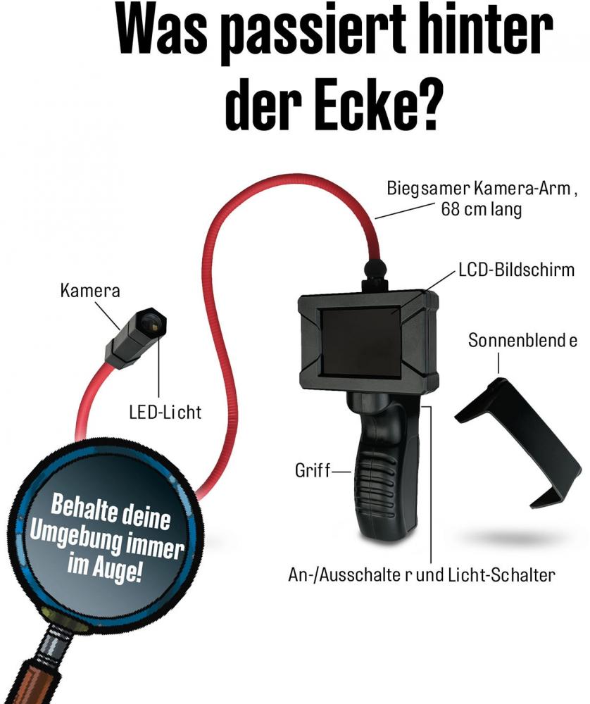 Kosmos Spielzeug Rollenspiel Detektiv Die drei ??? Spionage-Kamera 632670