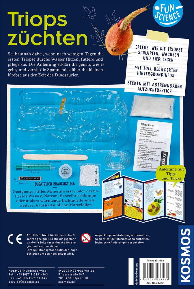 Kosmos Experimentieren Fun Science Fun Science Triops züchten 637231