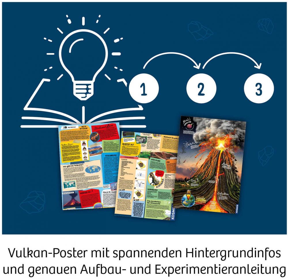 Kosmos Experimentieren Geografie & Universum Urzeit-Vulkan 637286