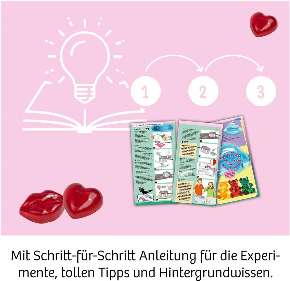 Kosmos Experimentieren Fun Science Fruchtgummi Labor Love & Hearts 654344