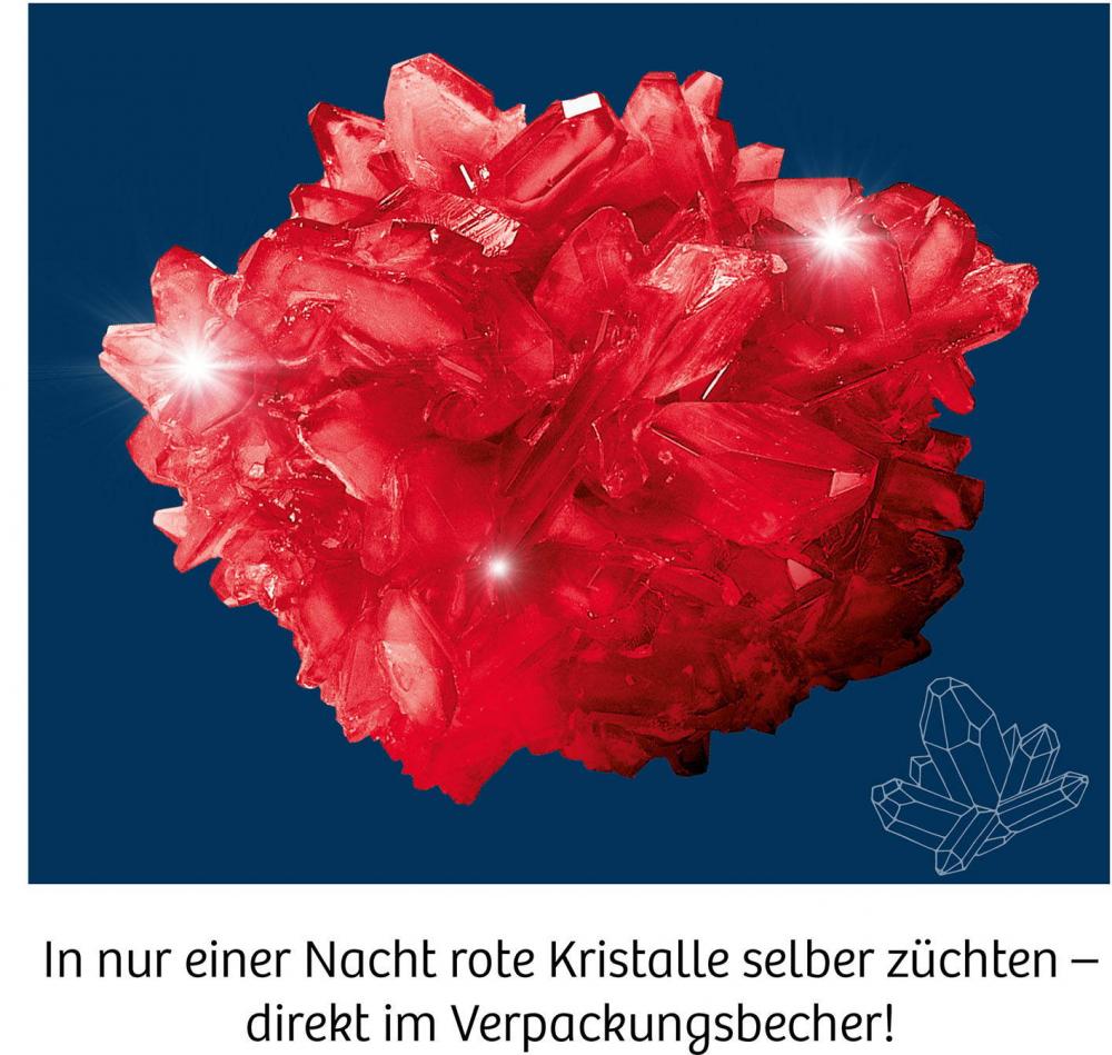 Kosmos Experimentieren Kristalle & Mineralien Rote Kristalle selbst züchten 656164
