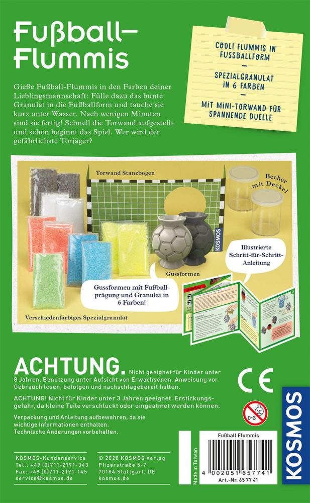 Kosmos Experimente für Einsteiger Fußball-Flummis 657741