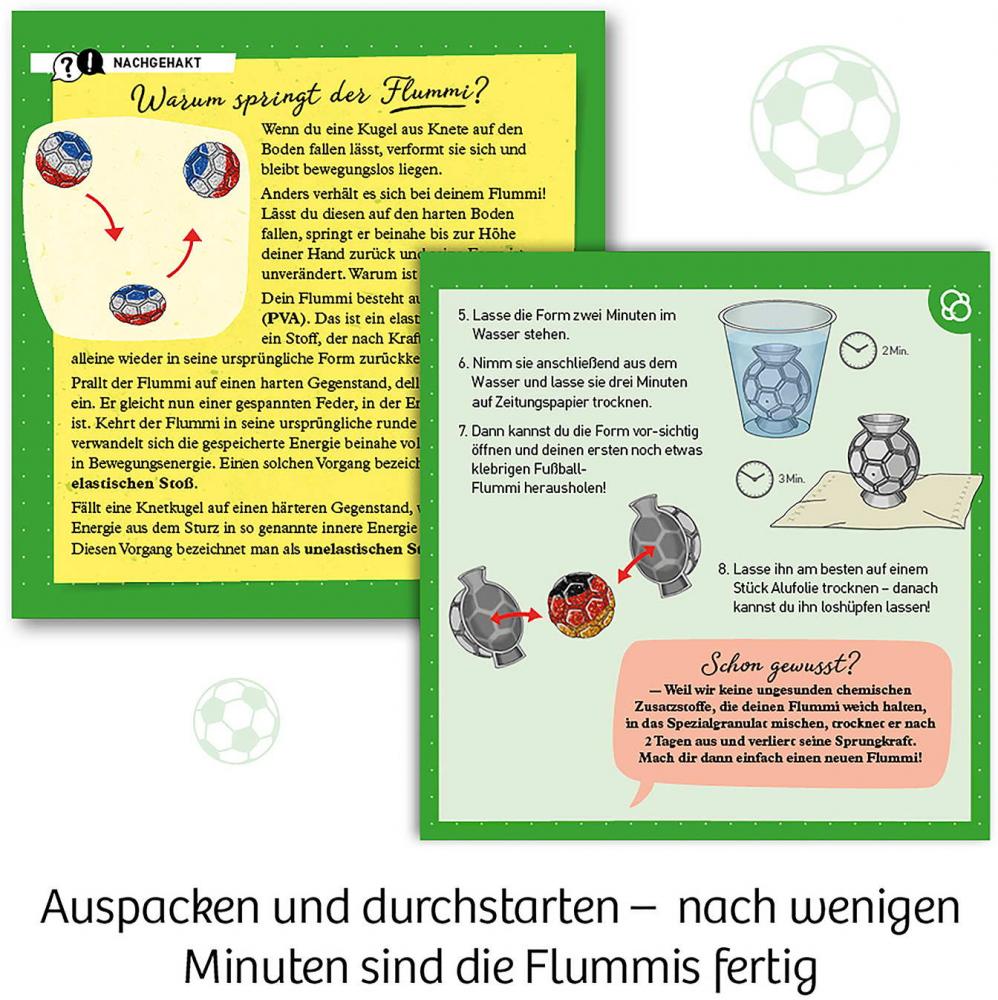 Kosmos Experimente für Einsteiger Fußball-Flummis 657741