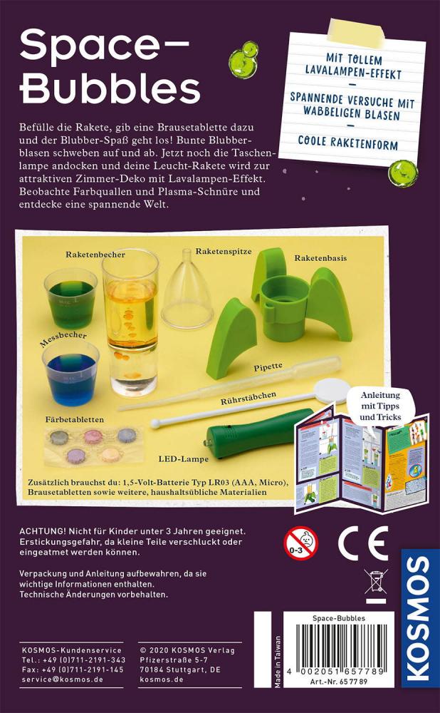 Kosmos Experimentieren Chemie Space Bubbles 657789