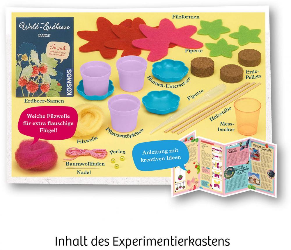 Kosmos Experimentieren Girls Feen-Erdbeeren 657819