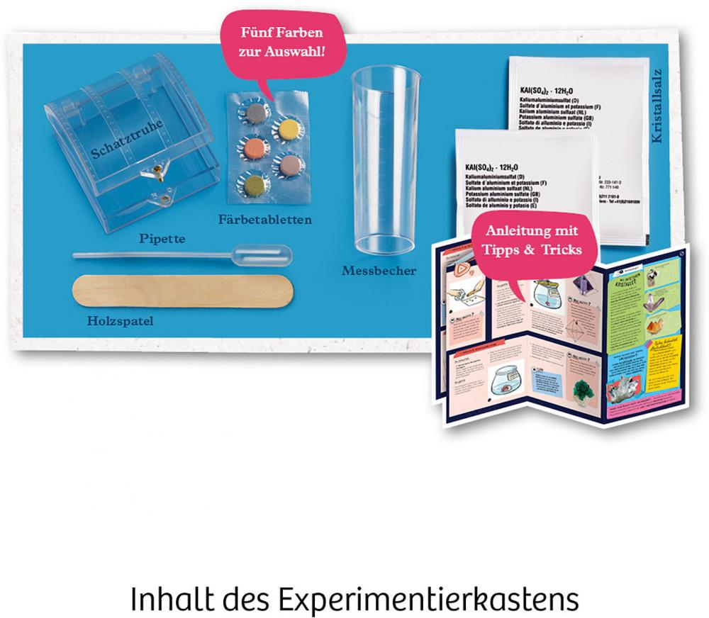 Kosmos Experimentieren Kristalle & Mineralien Kristall-Zucht 657840