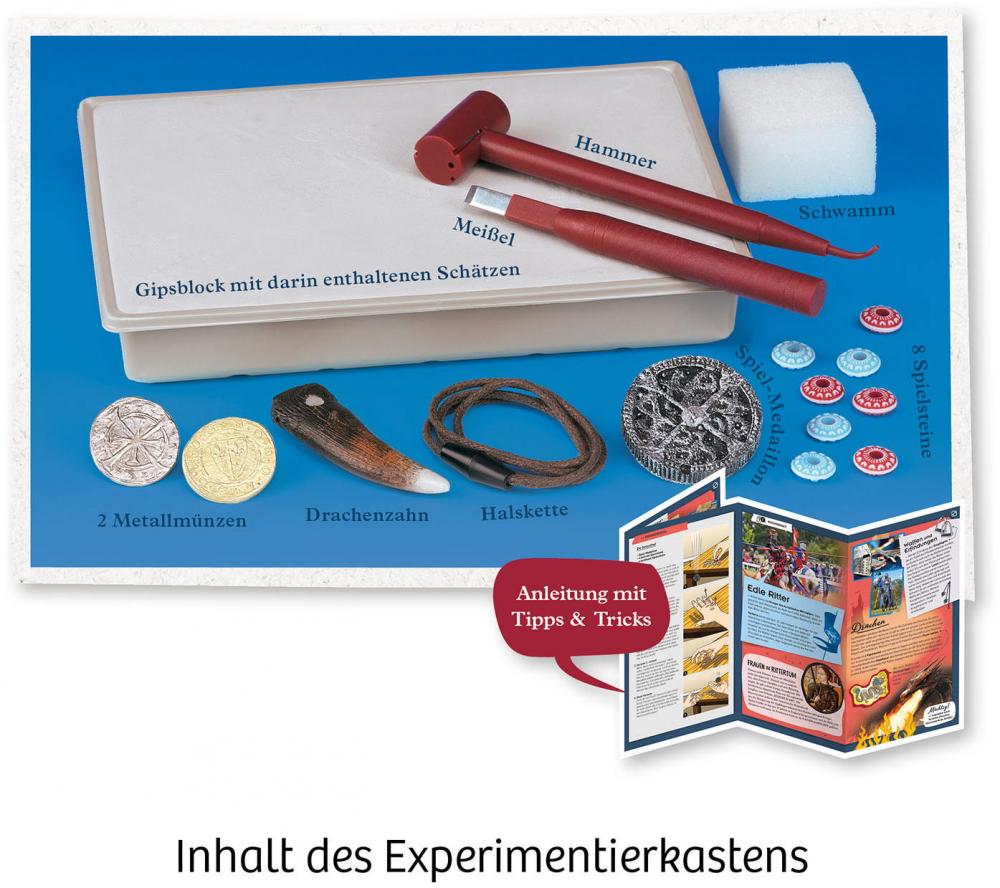 Kosmos Experimentieren Ausgrabung Ritter-Schatz 657994
