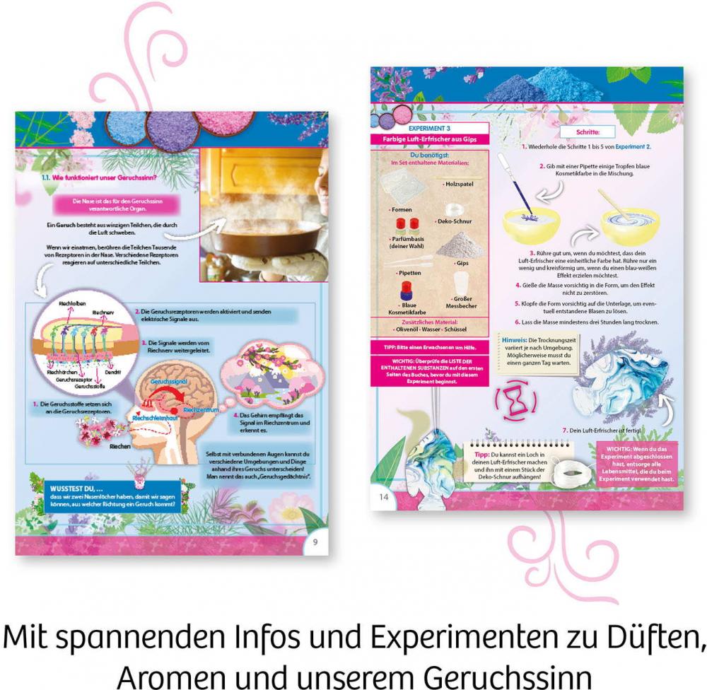 Kosmos Experimentieren Girls Duft-Labor 671570