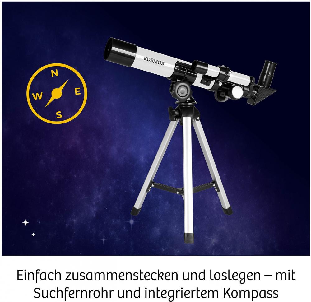 Kosmos Experimentieren Geografie & Universum Entdecker-Teleskop 676889