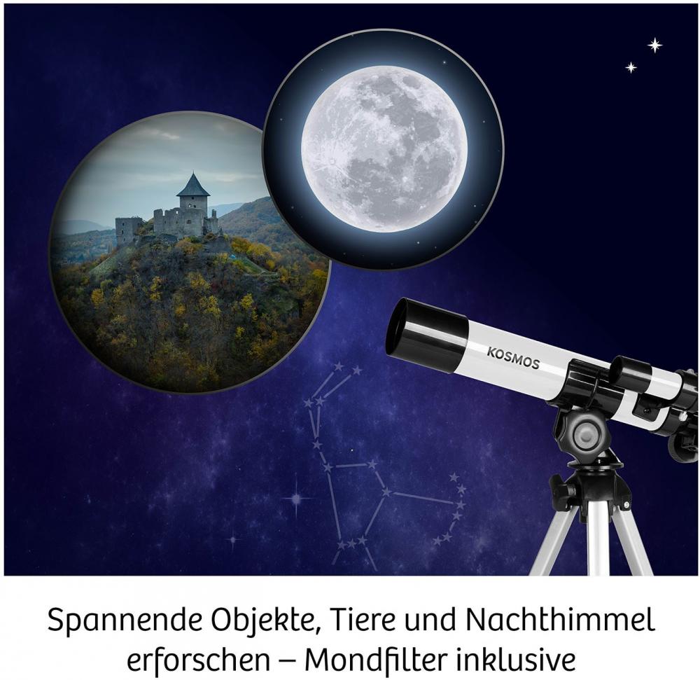 Kosmos Experimentieren Geografie & Universum Entdecker-Teleskop 676889