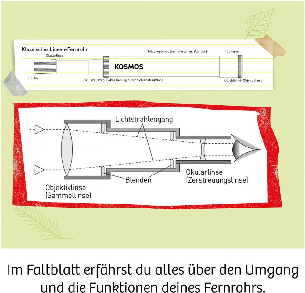 Kosmos Experimentieren Natur Fernrohr 676940
