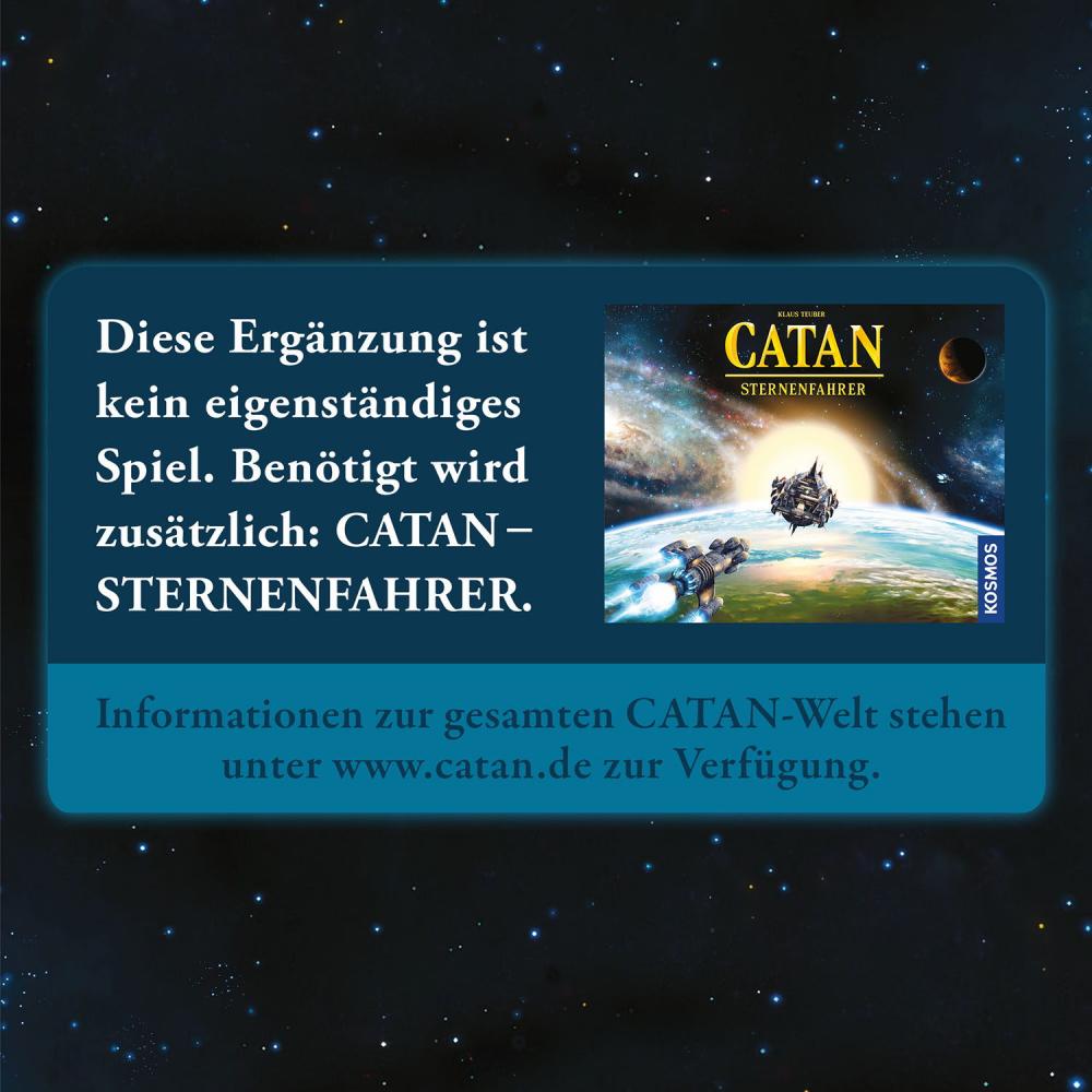 Kosmos Familienspiel Strategiespiel CATAN Sternenfahrer Ergänzung Spieler 5+6 680466